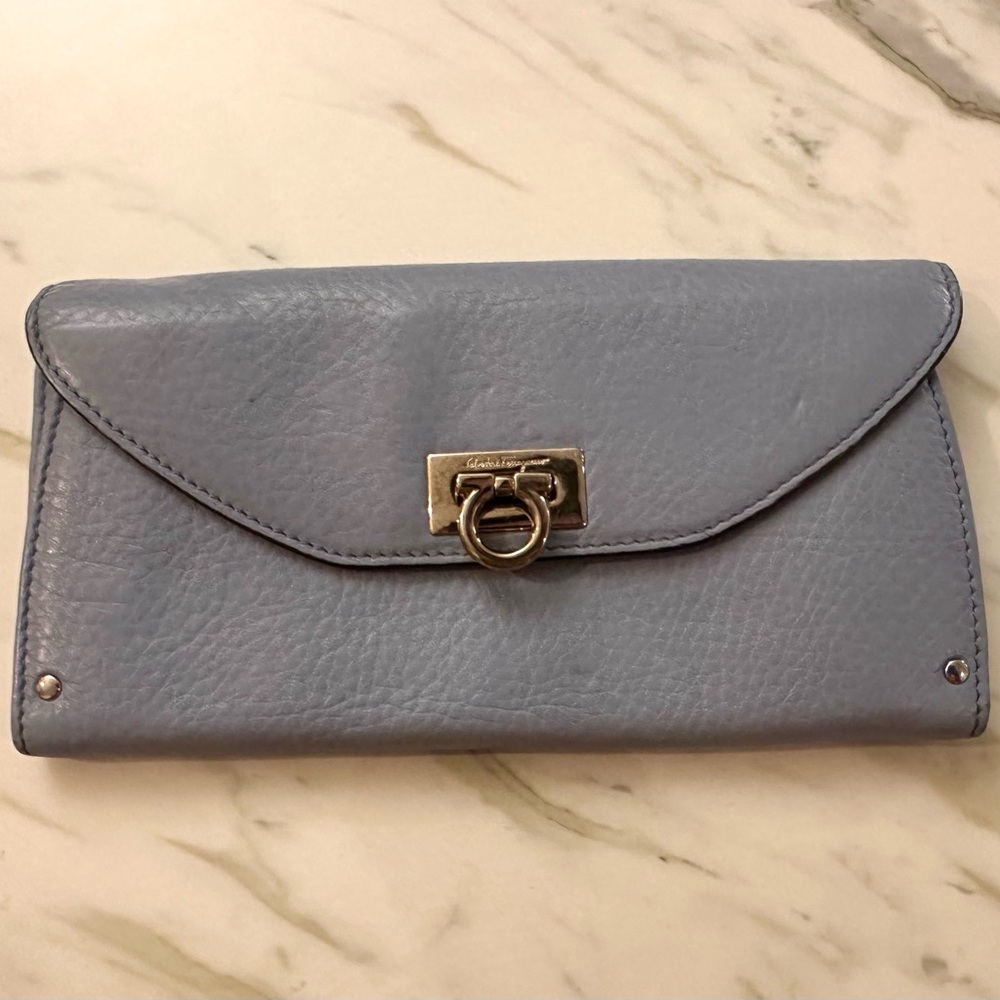 Salvatore Ferragamo Baby Blue Purse